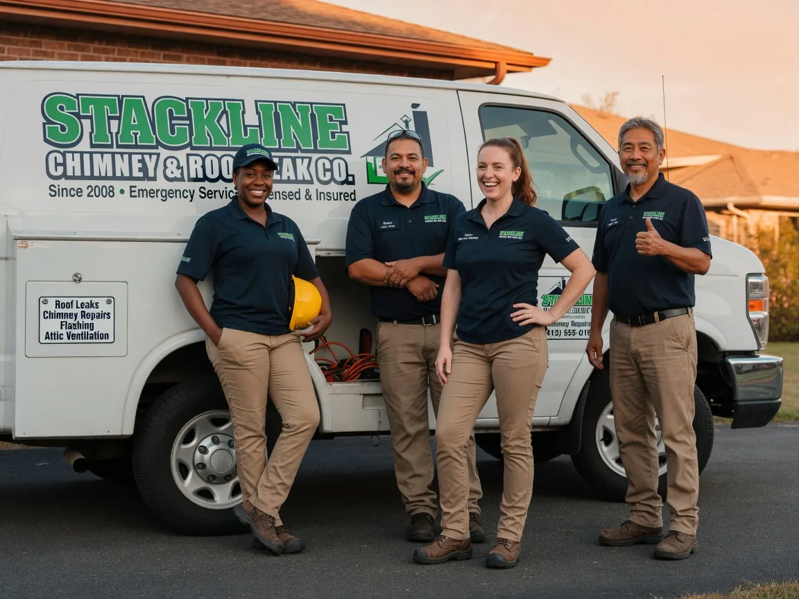 Chimney flashing repair company in Lyndon Station, WI